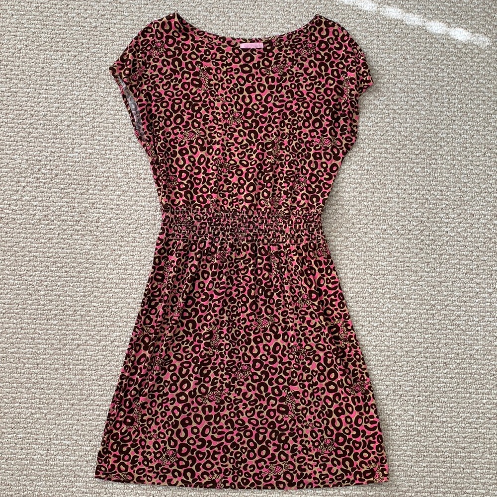 Lilly Pulitzer Sadie Thrill Of The Chase Brown Knit Dress M